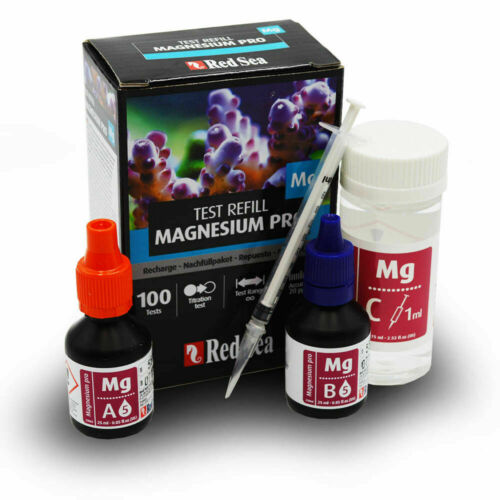 Red Sea Magnesium Pro Test Refill Test Kit Saltwater Aquarium Reef