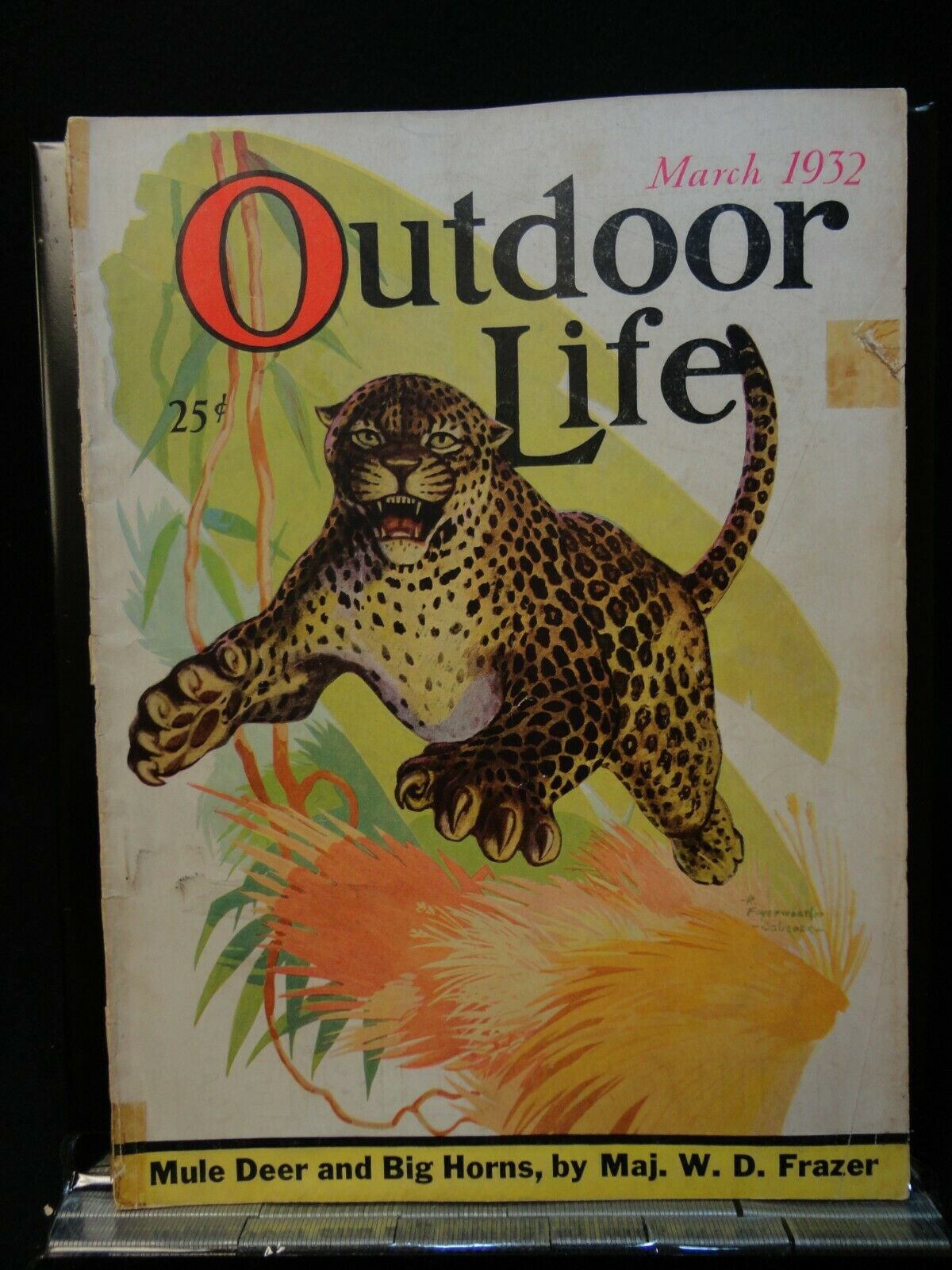 Outdoor Life Magazine March 1932 Vintage Issue Free Shipping!!!