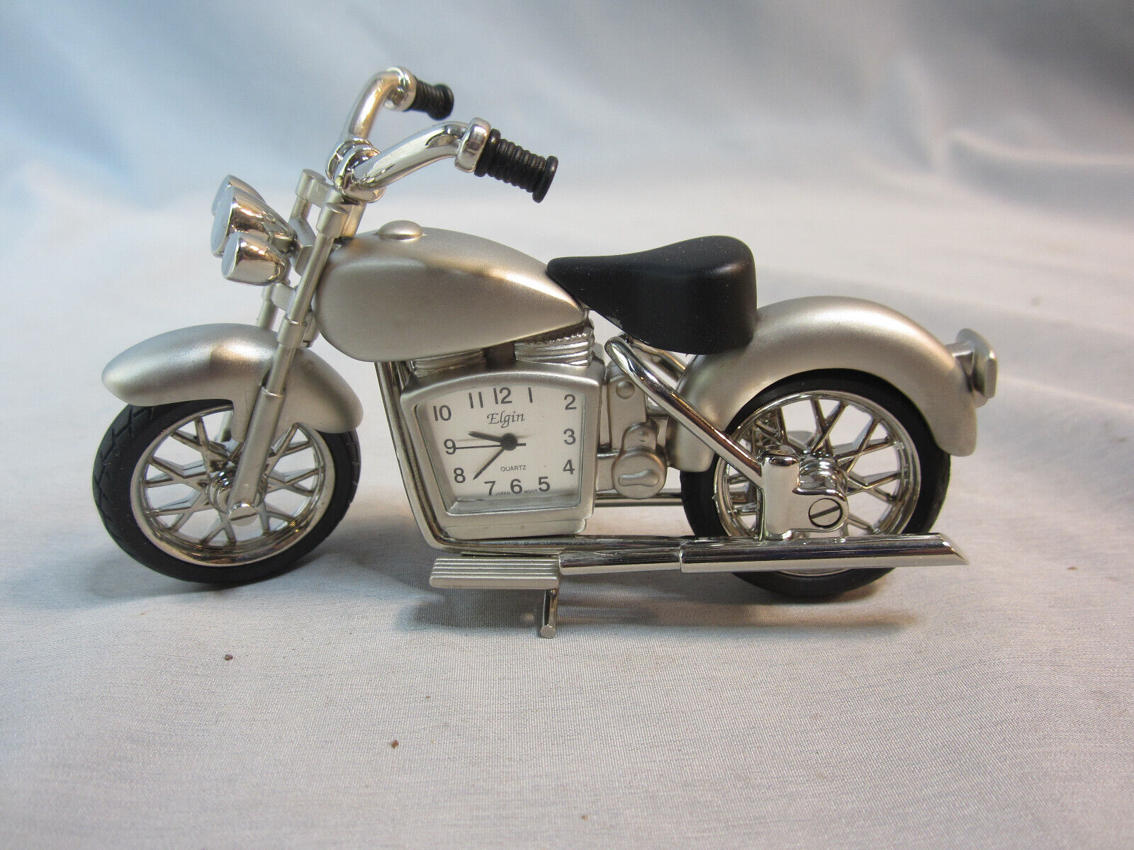 Elgin Harley Davidson  Motorcycle Clock • Quartz