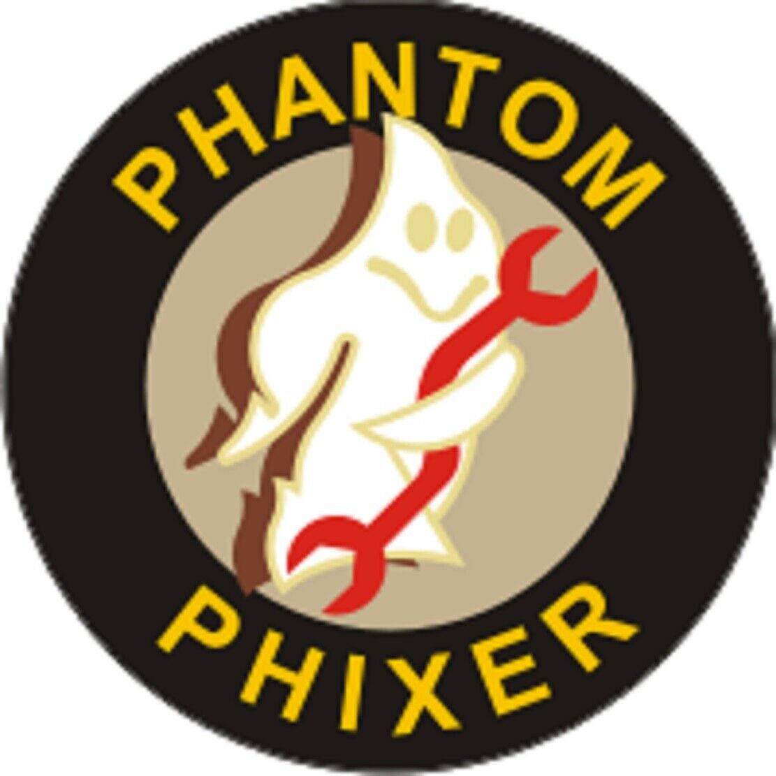 Official Usaf Phantom Phixer Decal 4" Wide X 4" High