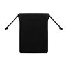 25pcs Black 3"x4” Jewelry Pouches Velvet Gift Bags