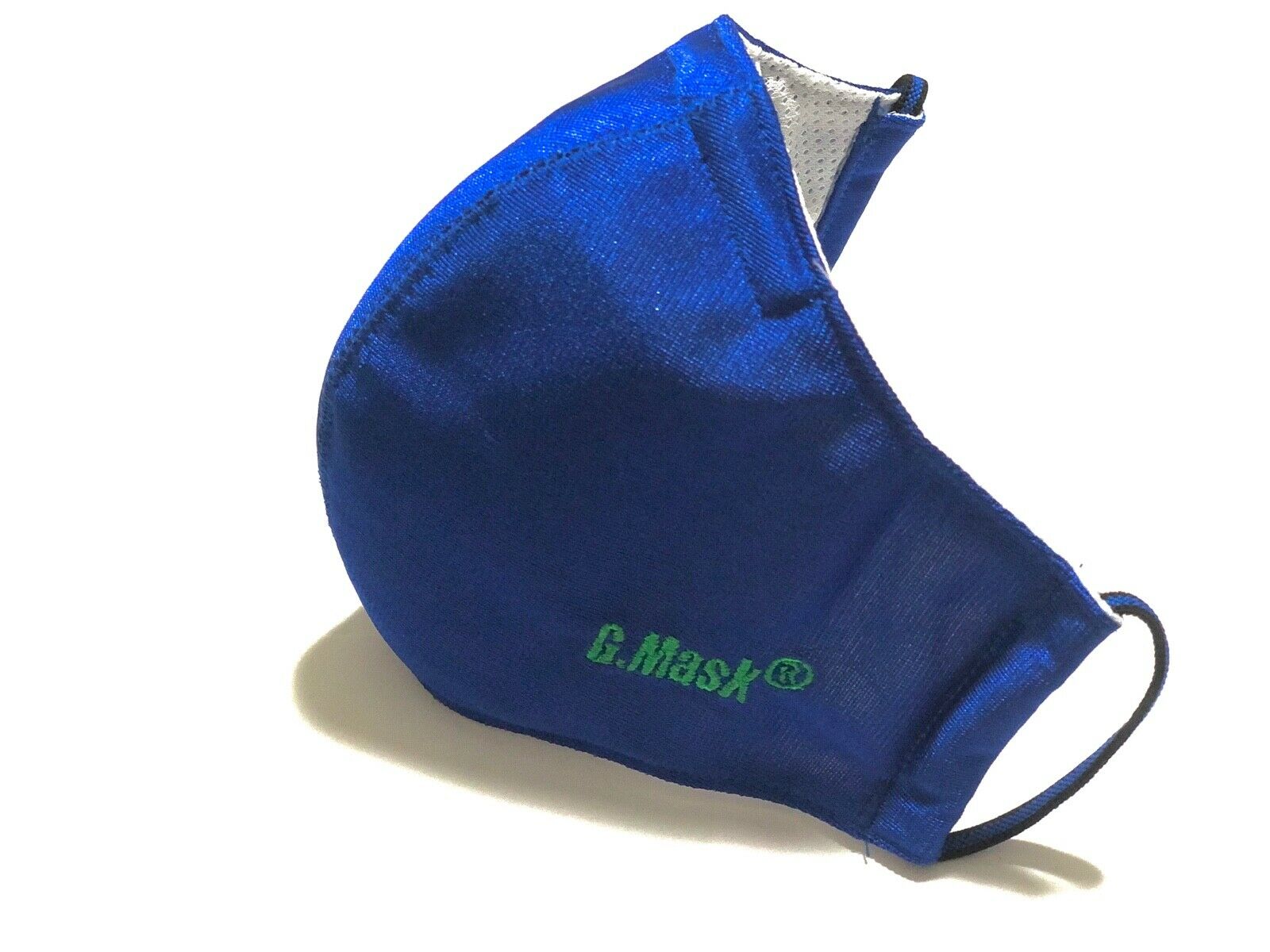 Face Mask Gmask-royal Blue With Washable/reusable Bfe 95 Activated Carbon Filter