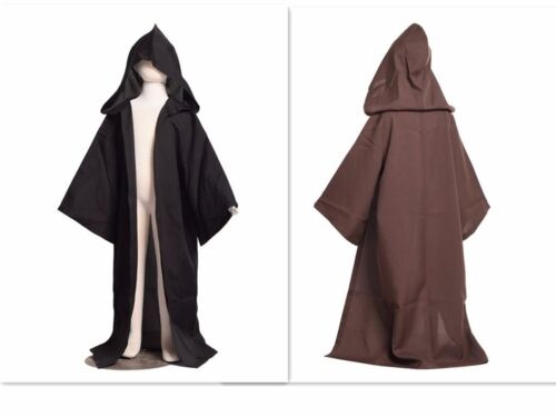 Kids Star Wars Jedi/sith Robe Darth Vader Hooded Cloak Nice Child Cosplay Cape