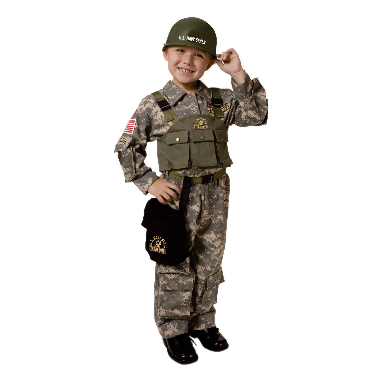 Army Costume - U.s. Military Soldier Costume For Kids By Dress Up America
