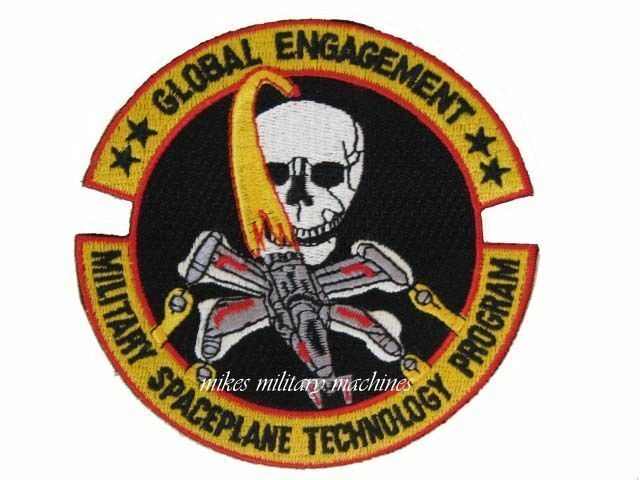 Air Force Black Ops Military Spaceplane Technology Program X-wing Aviation Patch