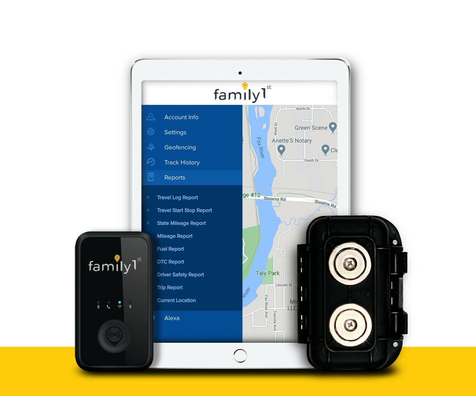 Family1st 4g Lte Gps Real-time Tracker With Water Resistant Magnetic Case