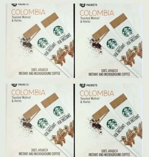 Starbucks Via Instant Medium Roast Colombia Coffee, 52count Bb 3/2021