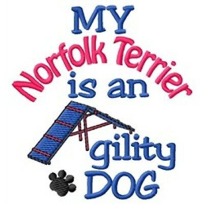 My Norfolk Terrier Is An Agility Dog Short-sleeved Tee - Dc1964l
