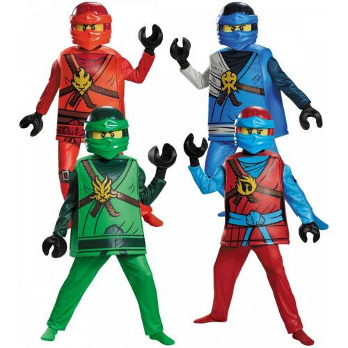 Ninjago Costume Kids Lego Ninja Halloween Fancy Dress