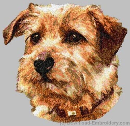 Embroidered Fleece Jacket - Norfolk Terrier Dle2492 Sizes S - Xxl