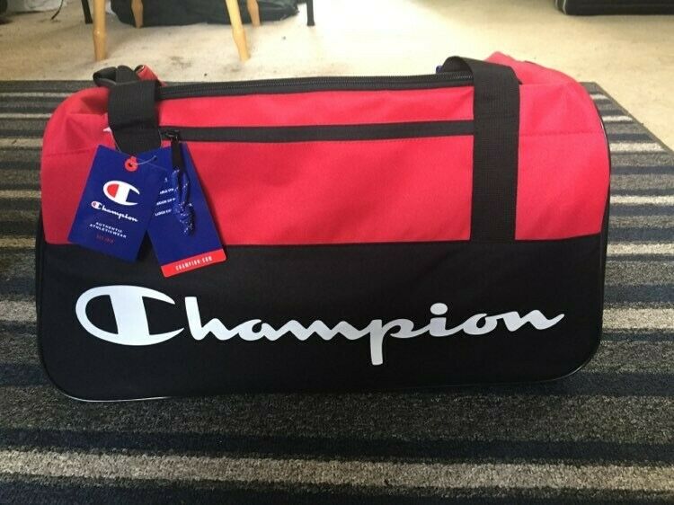 Champion Duffel Bag - Red Sports Bag *brand New W/tags*