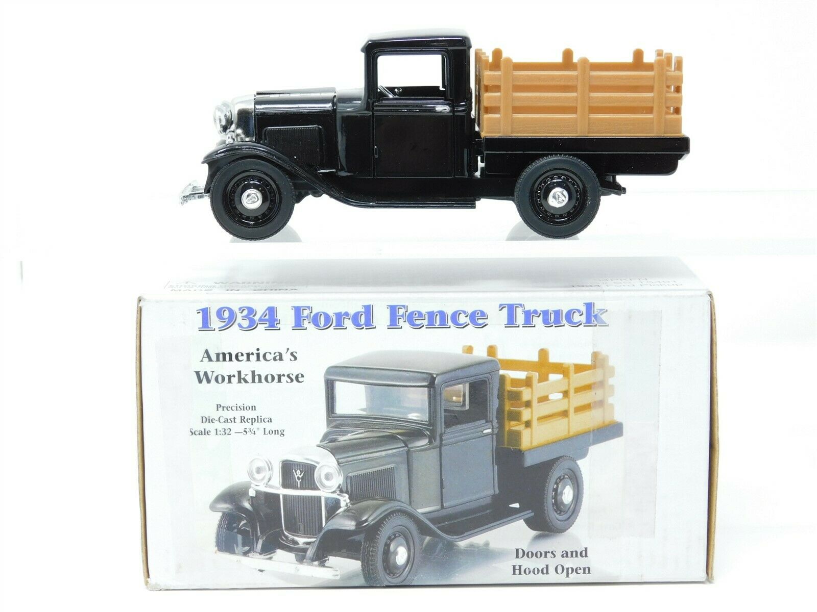 1:32 Scale National Motor Museum Ss-t5401 Die-cast 1934 Ford Pickup - Black