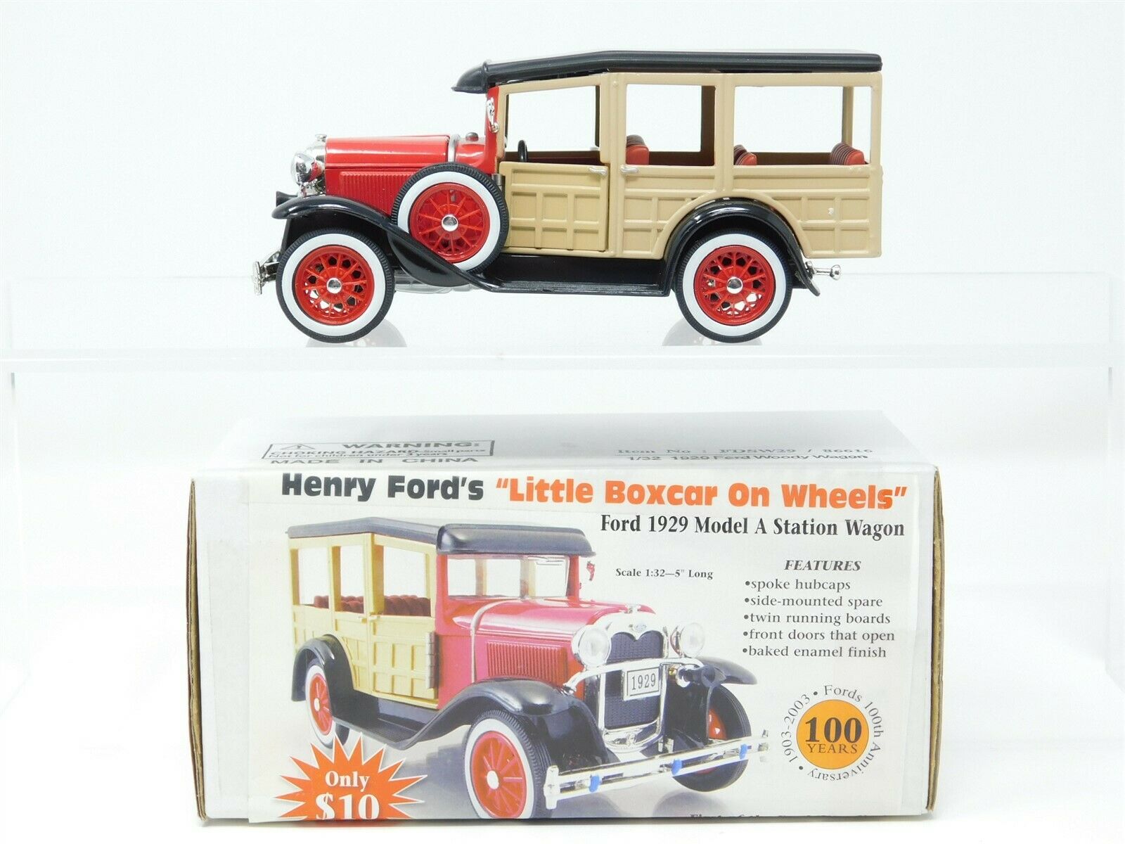 1:32 Scale National Motor Museum Fdsw29/86616 1929 Ford Model A Station Wagon